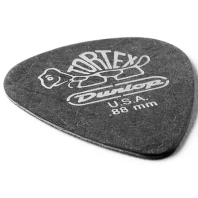 488R88 Tortex Pitch Black 0,88 mm Sachet de 72 Dunlop image 3