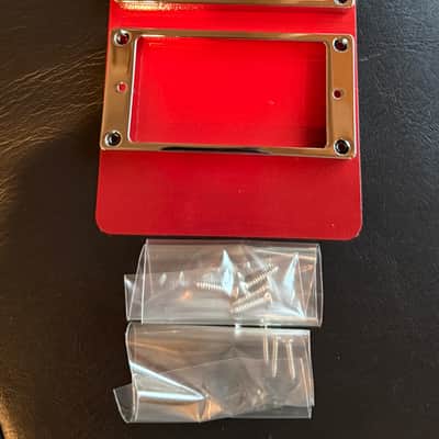 Proline Chrome Humbucker Pickup Rings 2020s - Chrome image 1