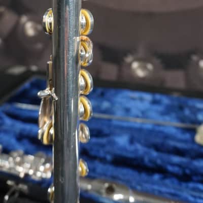 Gemeinhardt M3S Solid Silver Flute – Elkhart, IN – Recently Serviced – w/ Case image 11