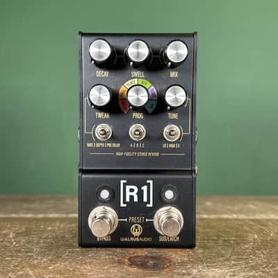 Walrus Audio Mako R1 High-Fidelity Stereo Reverb 2021 - 2024 - Black image 2