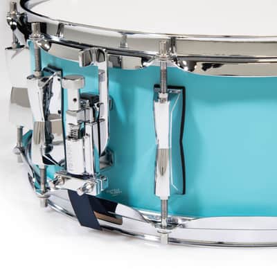 Yamaha Stage Custom 14"x5.5" Birch Snare - Matte Surf Green image 7