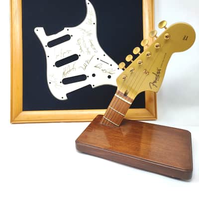 Fender Custom Shop "Master Builder" Signed Pickguard + Official Factory Display Neck - RARE 2003 Artifact Stratocaster Time Capsule image 1