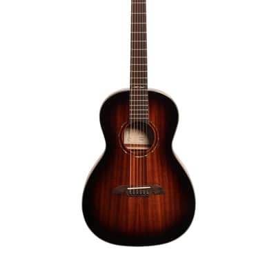 Alvarez AP66SHB Parlor Acoustic Guitar Mahogany Shadowburst image 2
