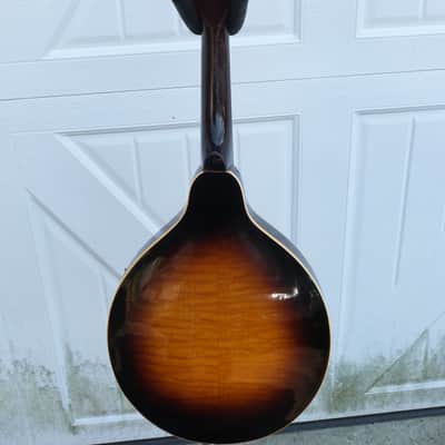 Gibson mandolin em 150 1955 sunburst image 11
