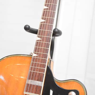 Hemosch  Erich Dölling – RARE 1950s Master Luthier GDR East German Archtop Migma Jazz Guitar image 9