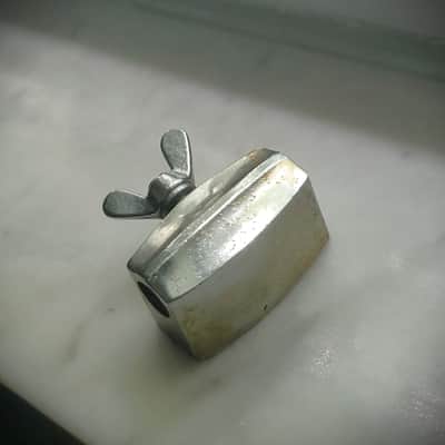 Vintage 1960s 1970s JAPAN MIJ FLOOR TOM LEG & CYMBAL L ARM Holder Mount Bracket STENCIL HOSHINO PEARL STAR (a) image 3