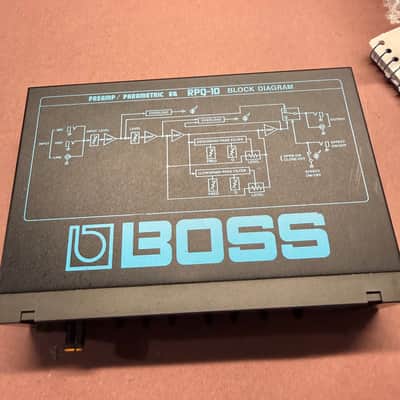 Boss RPQ-10 Micro Rack Series Preamp / Parametric EQ 1985 - 1990 - Black image 2