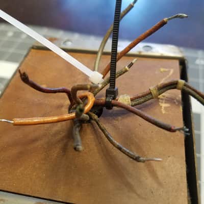 Unknown 1600:1 [6400 Ohms] 32653 Vintage Output Transformer OT Potted Tested 815:1 165:1 HUGE 5 lb Tube Amp Audio image 8