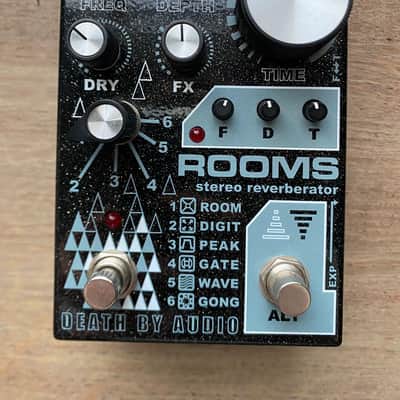 Death By Audio Rooms Stereo Reverb 2020 - Black Sparkle image 1