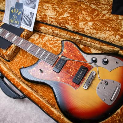 NOVO USA Custom Series Serus J "64 3-Tone Burst + Rosewood" (2024) image 1