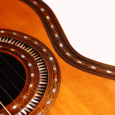 Francisco Pau ~1890 early Spanish guitar in Torres Style - outstanding sound and exceptional construction details - check video! image 14