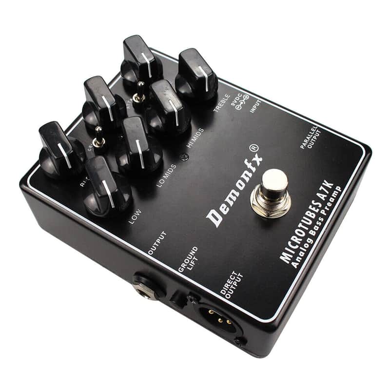 DemonFX Microtubes A7K Bass Preamp Pedal Darkglass Clone image 1