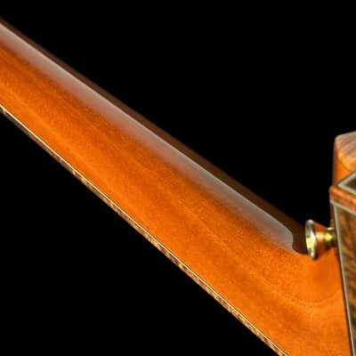 2005 McPherson MG-5.0XP Flamed Walnut Back w Cedar Top and LR Baggs ~ Natural image 8