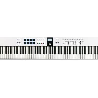 Arturia KeyLab 88 Essential mk3 MIDI Keyboard Controller (White)