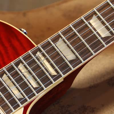 Minty! 2021 Gibson Custom Shop Historic '59 Les Paul Standard Reissue Electric Guitar Heritage Cherry VOS + COA OHSC image 8