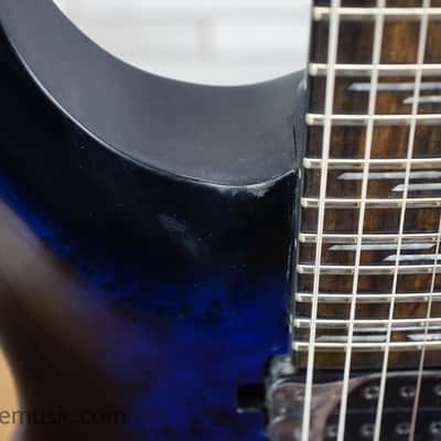 Schecter Omen Elite 6 FR - See Thru Blue Burst image 20