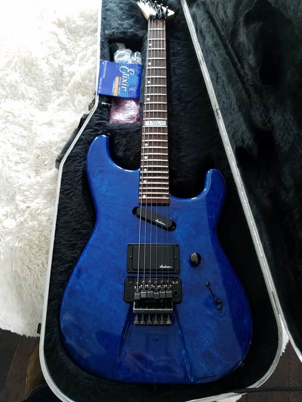 Jackson LTD 88 1988 Blue w OHSC image 1