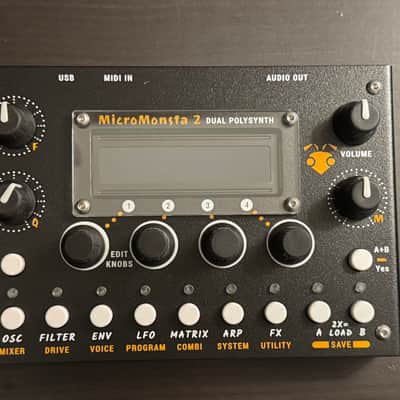 Audiothingies Micromonsta 2 2025 - Black image 2
