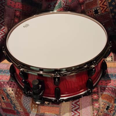 SSS Solid Shell Shop Custom Snare Drum 2026 - Red image 9
