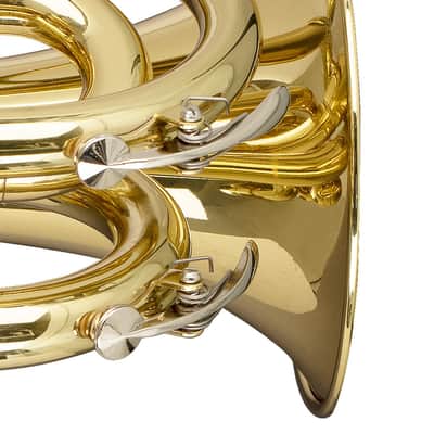 Stagg Bb Brass Pocket Trumpet w/ Gig Bag - WS-TR245S image 4