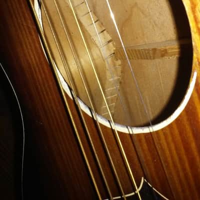 USA Lyra Slot Head Parlor art deco 1930's Striped Sunburst Inlaid Marquetry and case make an offer image 7