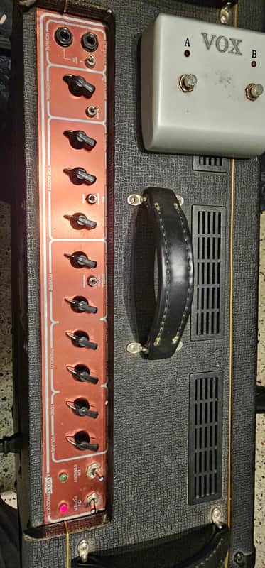 Vox AC30CC2X Custom Classic 2-Channel 30-Watt 2x12" Blue Alnico Guitar Combo 2005 - 2010 - Black image 1