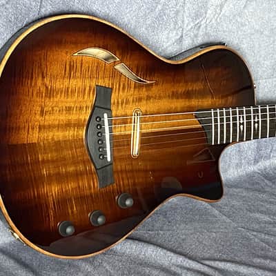 Taylor 2023 T5z Custom Koa Shaded Edgeburst Acoustic-Electric image 9