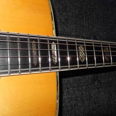 RARITY - MIJ - MORALES BM70 1979 - MARTIN OOO STYLE - ACOUSTIC GUITAR image 6