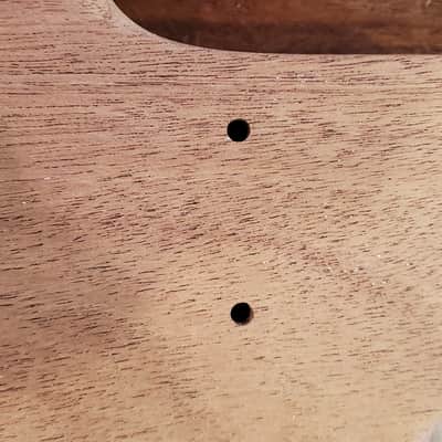 Warmoth G5 Unfinished Bass Body Mahogany w/Flame Maple Top 5 String image 16