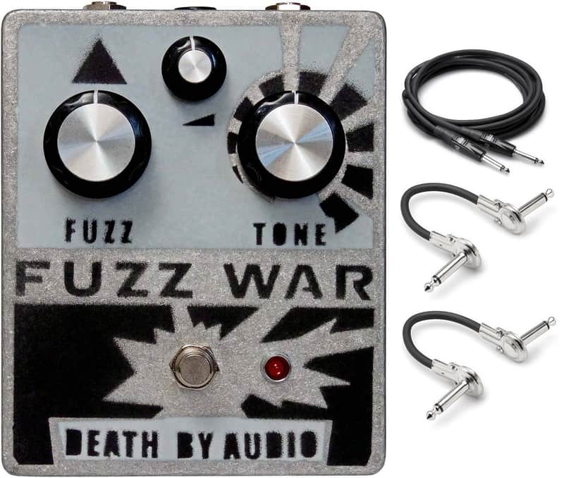 New Death By Audio Fuzz War Guitar Effects Pedal w/ Cables image 1