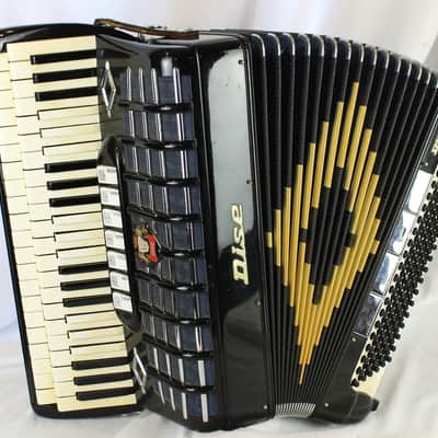 8200 - Black Dise "Special" Uniform Keyboard Accordion LMH 64 120 image 1