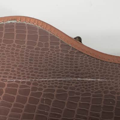 1950's/1960's Gibson LG-Style 'Alligator' Case Brown image 13