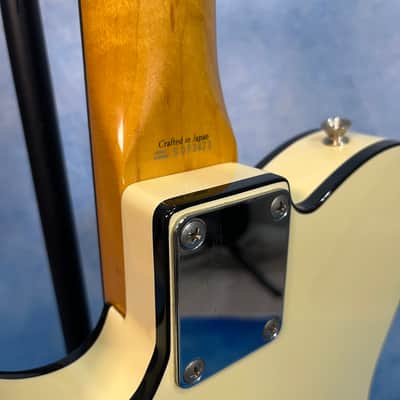 Fender TL62B TX Telecaster Custom Vintage White, Crafted in Japan, CIJ image 19