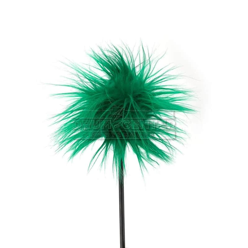 Danmar Furry Kick Beater, Green, Black Shaft image 1
