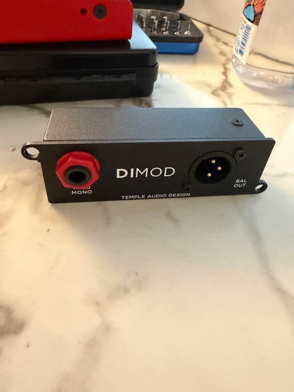 Temple Audio DI MOD 2021 - Present - Black image 1