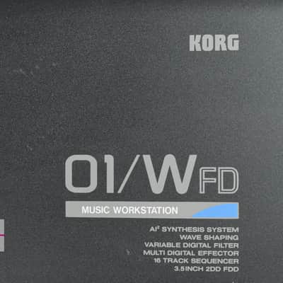 KORG 01/W FD Music Workstation Synthesizer in Very Good Condition image 21