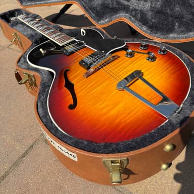 Gibson ES-175 Figured 2017 - Vintage Sunburst image 3