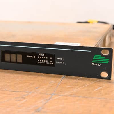 BSS FCS-920 Varicurve Dual Equaliser Analyser Slave Module CG01XSH image 2