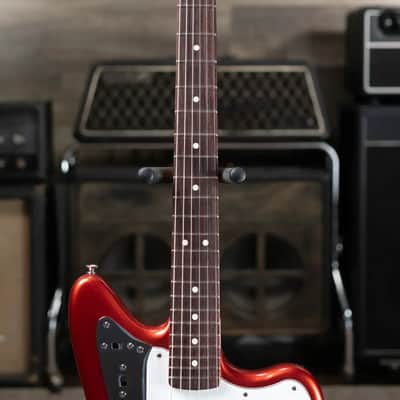 Fender Johnny Marr Jaguar, Rosewood Fingerboard - Metallic KO with Hardshell Case - Demo image 5