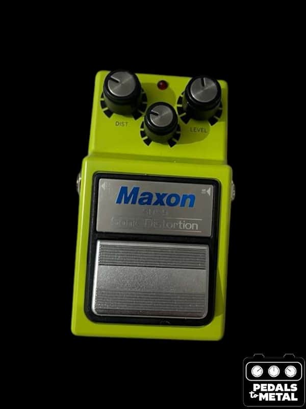 Maxon SD-9 Sonic Distortion 1980s - Neon Green - X18209 image 1
