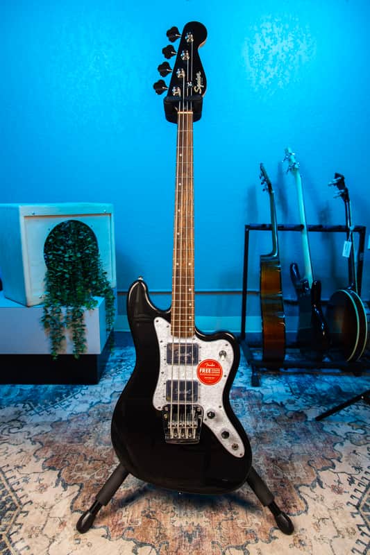 Squier Paranormal Rascal Bass HH 2026 - Metallic Black image 1