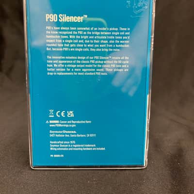 Seymour Duncan P90 Silencer Soapbar Pickup - Cream (Bridge) image 2