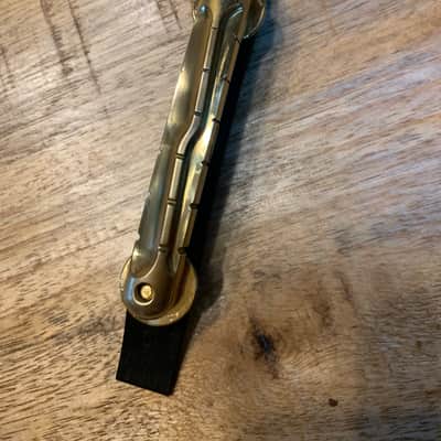 Tru-Arc Rock Steady SerpenTune Bar Bridge -  Compensated Brass image 4