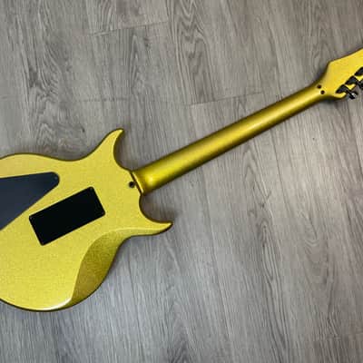 Hamer 1986 Steve Stevens SS1 Signature Gold Sparkle Electric Guitar image 3