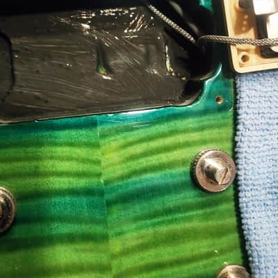 2013 Epiphone Tak Matsumoto DC Custom - (formerly) Aqua Blue image 15