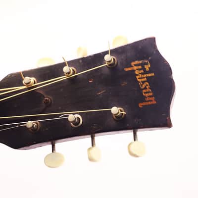Gibson J-45 1948 acoustic guitar - honest vintage workhorse with soul, history and legendary sound - check video! image 8