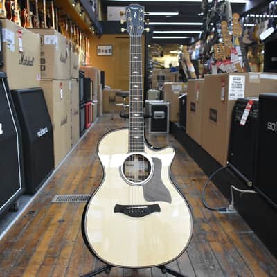 Taylor Next Generation Builder's Edition 814ce Adirondack Spruce/Rosewood Acoustic-electric Guitar Natural with Kona Edgeburst w/Hard Case image 4