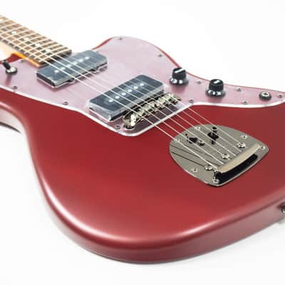 [SALE Ends June 30] [NEW] Fender Made in Japan Hybrid II 2026 Collection Jazzmaster Matte Inferno Red Satin Metallic Rosewood image 9
