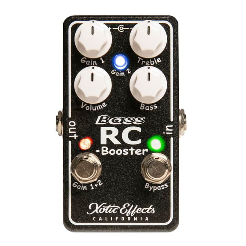 Xotic Effects RC Bass Booster V2 Pedal Ultra Clean Boost Active Bass EQ image 1