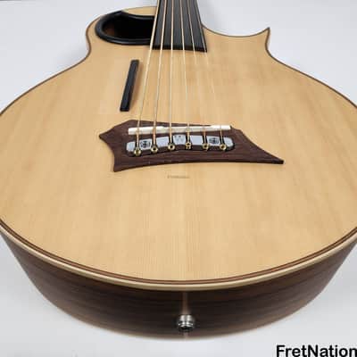 Warwick Alien 6-String Fretless Acoustic Bass Guitar Fishman 7.62lbs 8673-21 image 4
